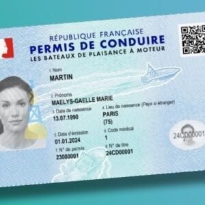 TITULAIRE D'UN PERMIS PLAISANCE