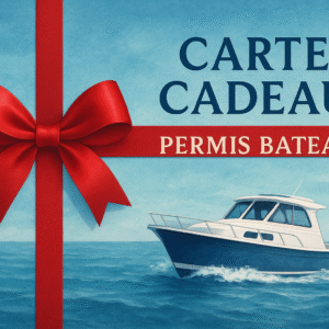 Carte cadeau permis bateau Côtier et Fluvial – EPB Vannes